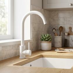 modern-white-kitchen-faucet-sink